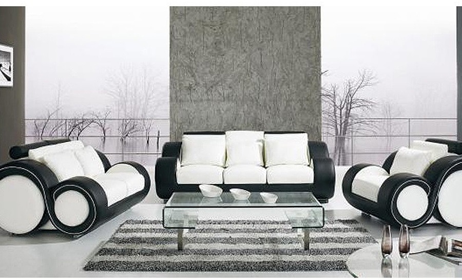 Lisbon Leather Sofa Lounge Set